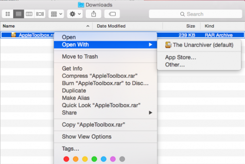 mac app for rar files